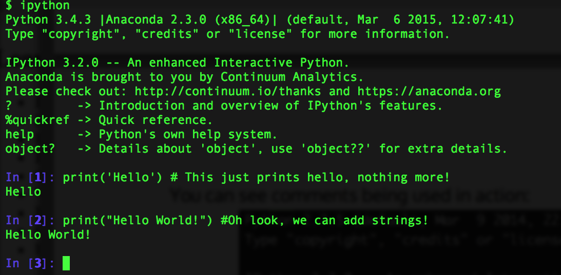 Python Comments